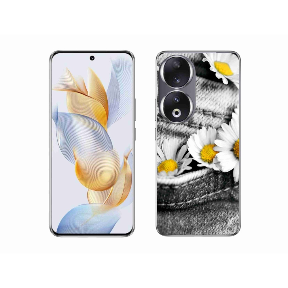 Gélový obal mmCase na Honor 90 - margarétky