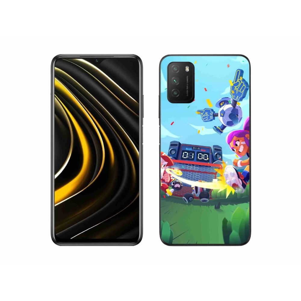 Gélový kryt mmCase na Xiaomi Poco M3 - brawl stars 1