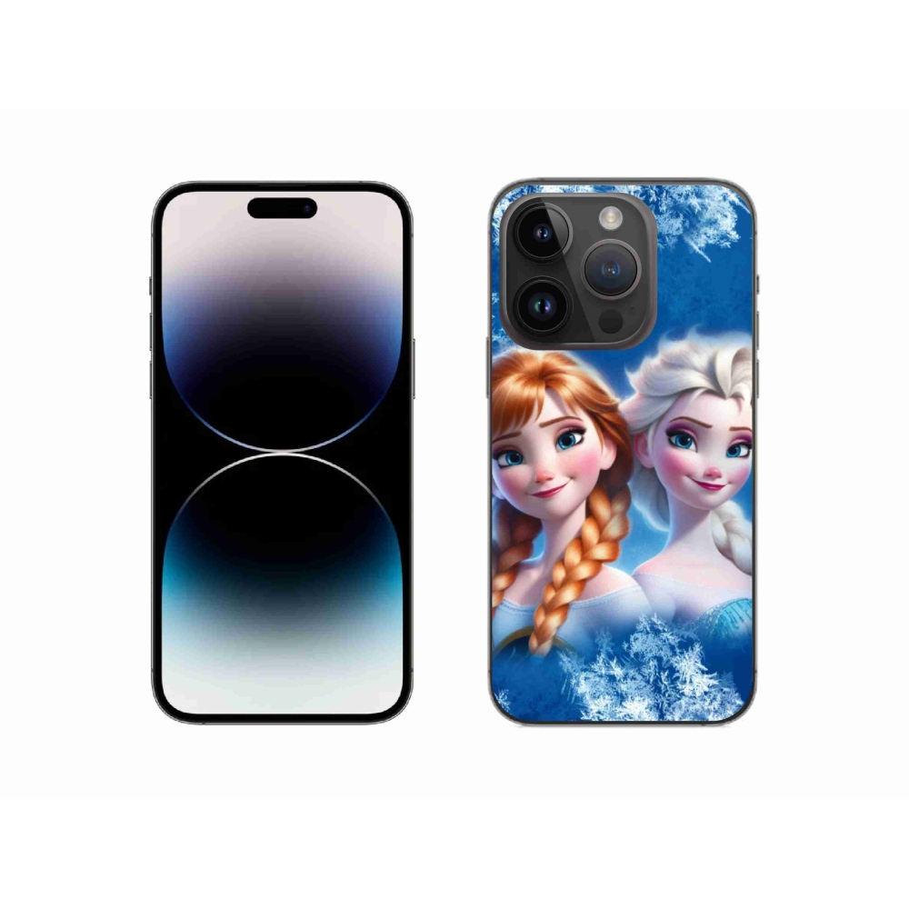 Gélový kryt mmCase na iPhone 14 Pro 6.1 - ľadové kráľovstvo 2