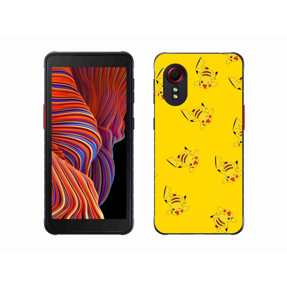 Gélový kryt mmCase na Samsung Galaxy Xcover 5 - pikachu