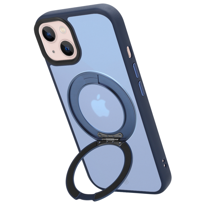 Tactical MagForce Hyperstand – puzdro pre Apple iPhone 13 v tmavomodrej farbe