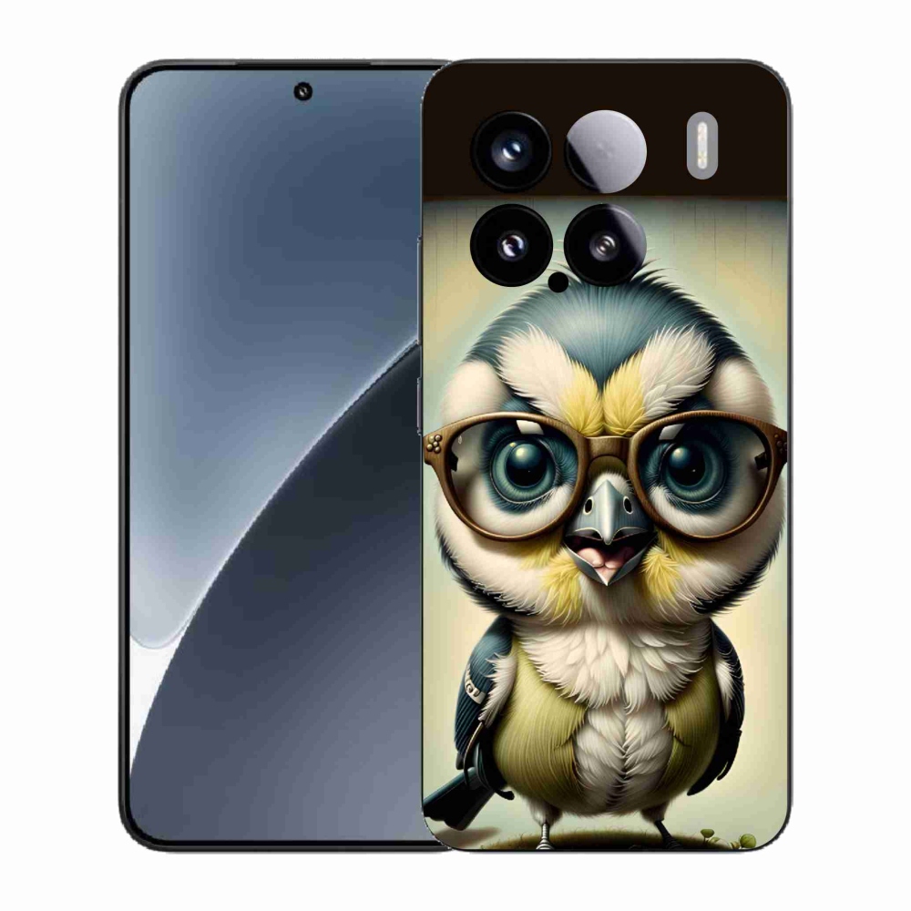 Gélový kryt mmCase na Xiaomi 15 - mláďa s okuliarmi