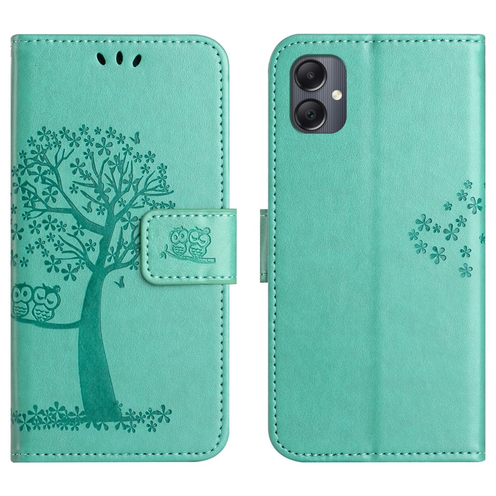 Tree knižkové púzdro na Samsung Galaxy A07 4G - modrozelené