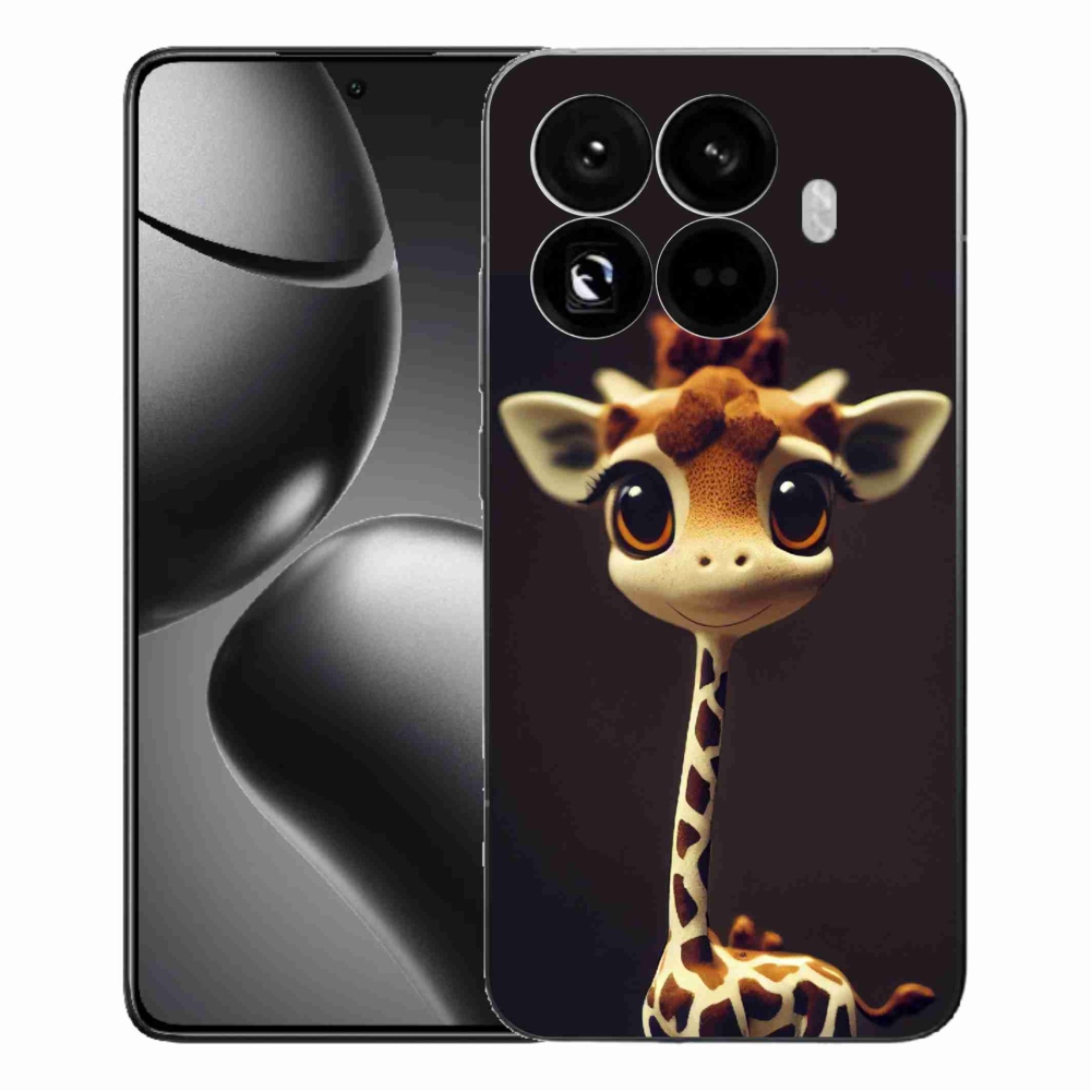 Gélový kryt mmCase na Xiaomi 15T Pro - malá žirafa