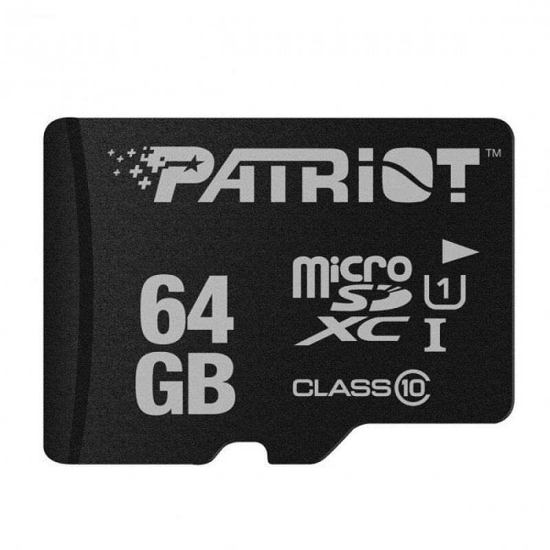 microSDXC 64GB Patriot Class 10 bez Adaptéra