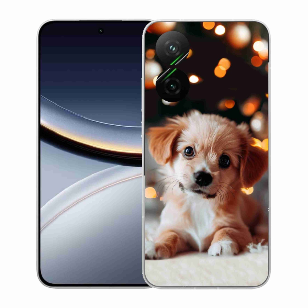 Gélový kryt mmCase na Xiaomi Poco F7 5G - šteniatko