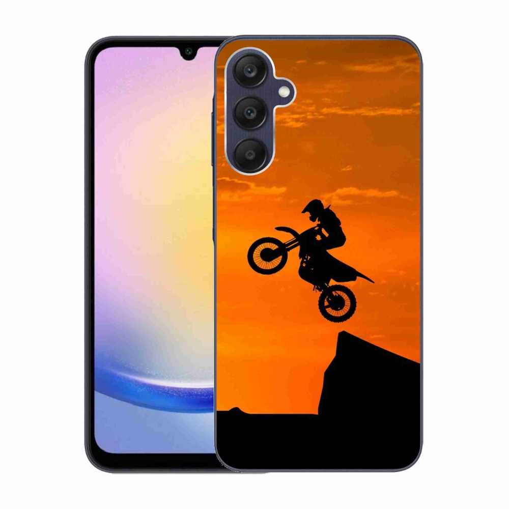 Gélový kryt mmCase na Samsung Galaxy A25 5G - motocross