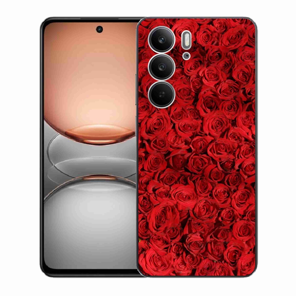 Gélový kryt mmCase na Realme C75 - ruža