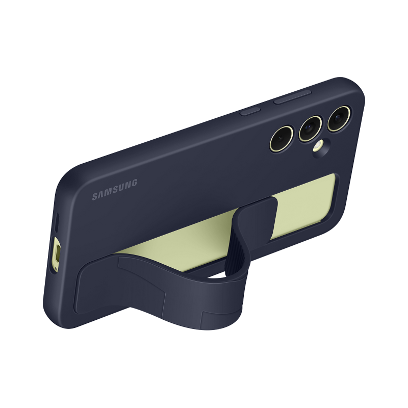 EF-GA556TBE Samsung Standing Grip Kryt pre Galaxy A55 5G Black