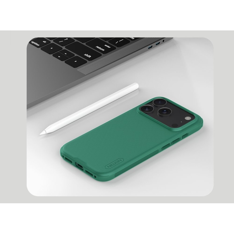 Nillkin Super Frosted PRO Zadný kryt pre Apple iPhone 17 Pro Dark Green