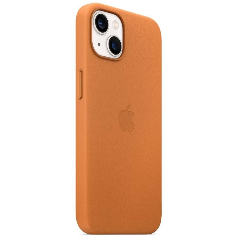 MM0D3ZM/A Apple Kožený Kryt vr. MagSafe pre iPhone 13 mini Golden Brown