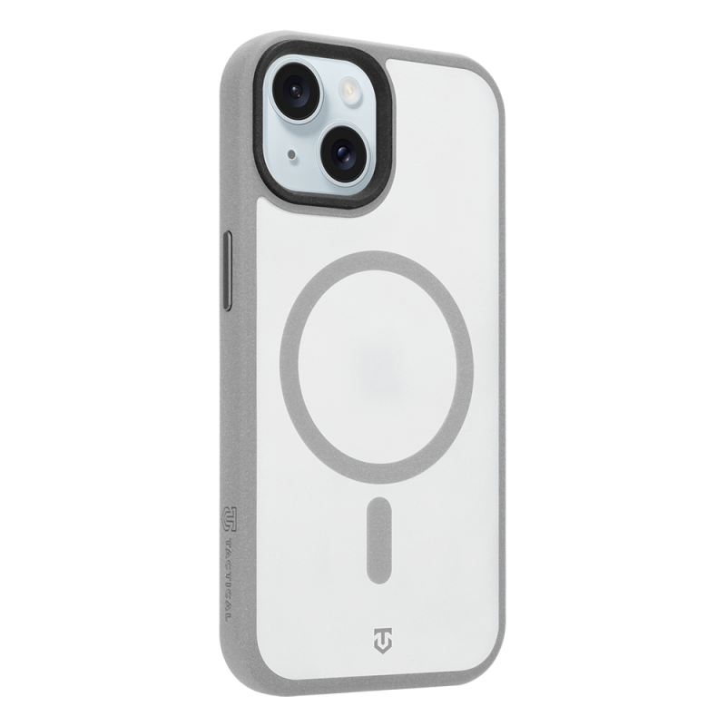 Tactical MagForce Hypersand puzdro pre Apple iPhone 15, svetlošedé
