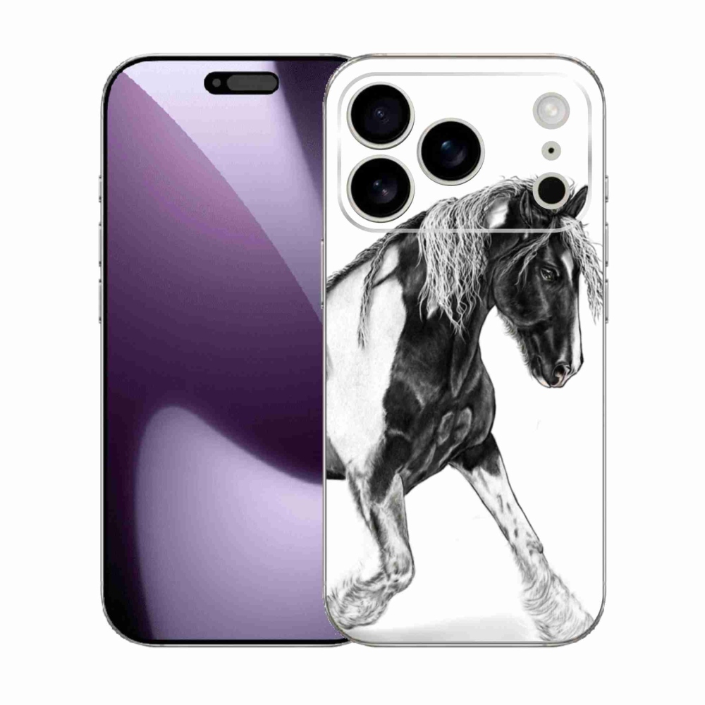 Gélový kryt mmCase na iPhone 17 Pro - kôň