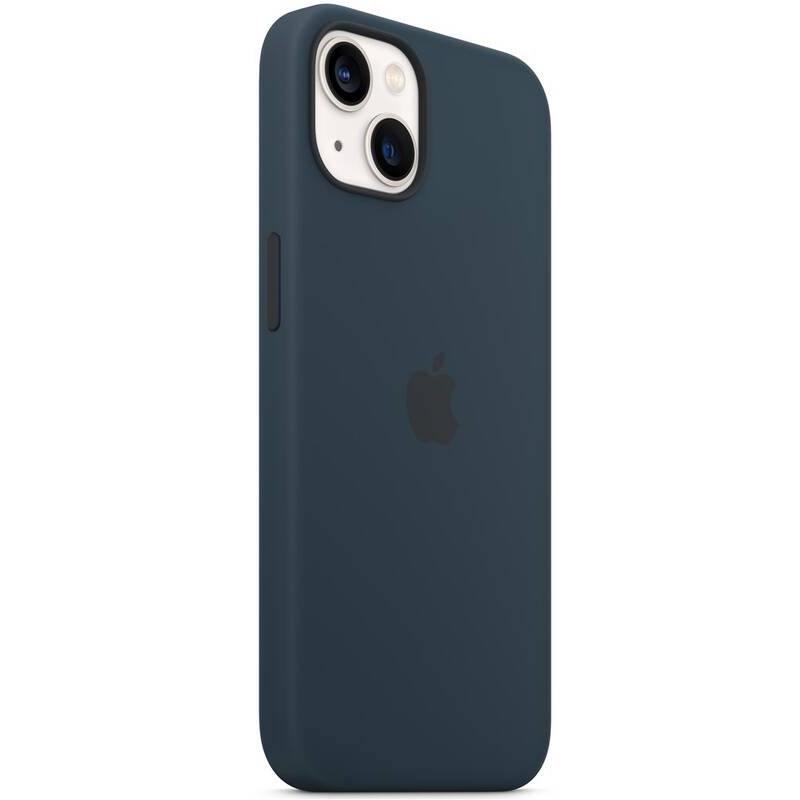 MM293ZM/A Apple Silikónový Kryt vr. Magsafe pre iPhone 13 Abyss Blue