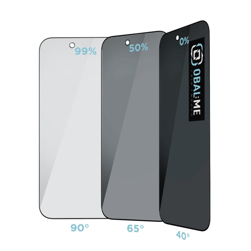 BALENIE:ME Privacy 5D Tempered Glass pre Apple iPhone 17 Air Black