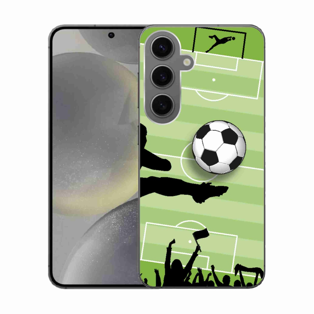 Gélový kryt mmCase na Samsung Galaxy S24 - futbal 3