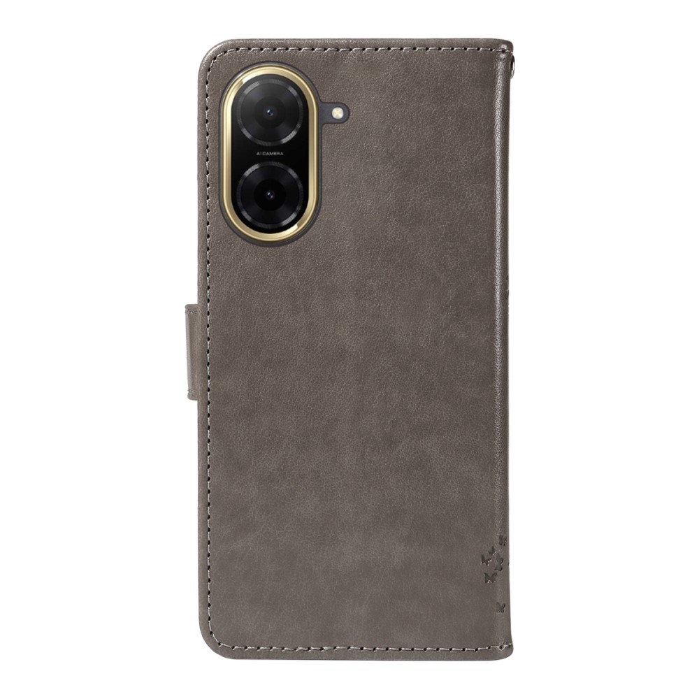 Trees knižkové púzdro na Xiaomi Redmi A5 (171.7x77.8x8.3mm) - šedé
