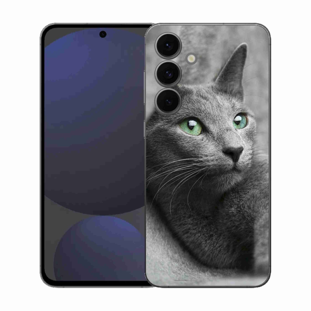 Gélový kryt mmCase na Samsung Galaxy S25 FE - mačka 2