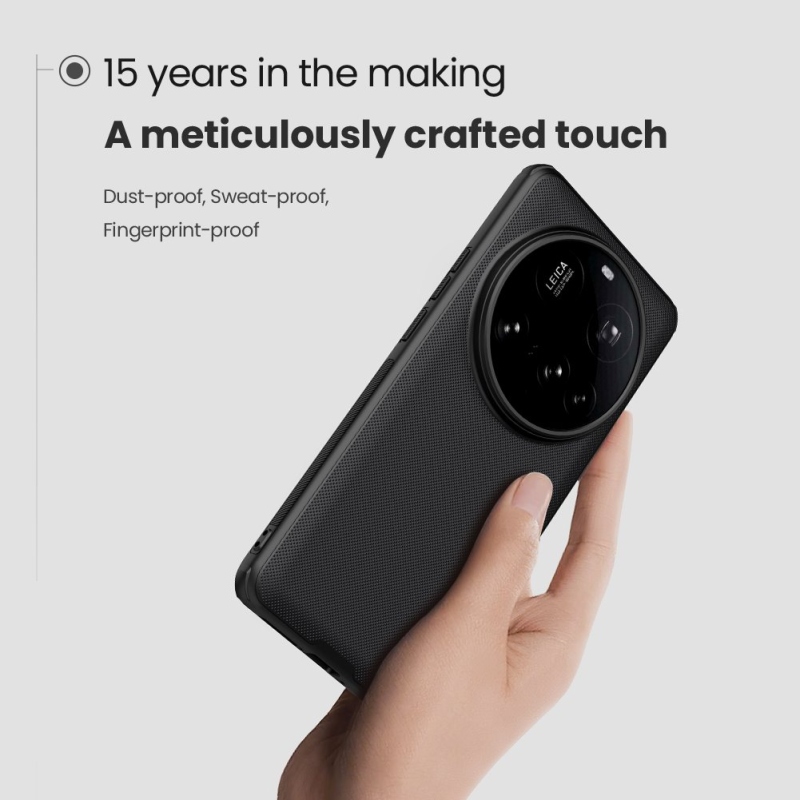 Nillkin Super Frosted PRE Zadný Kryt pre Xiaomi 15 Ultra Black