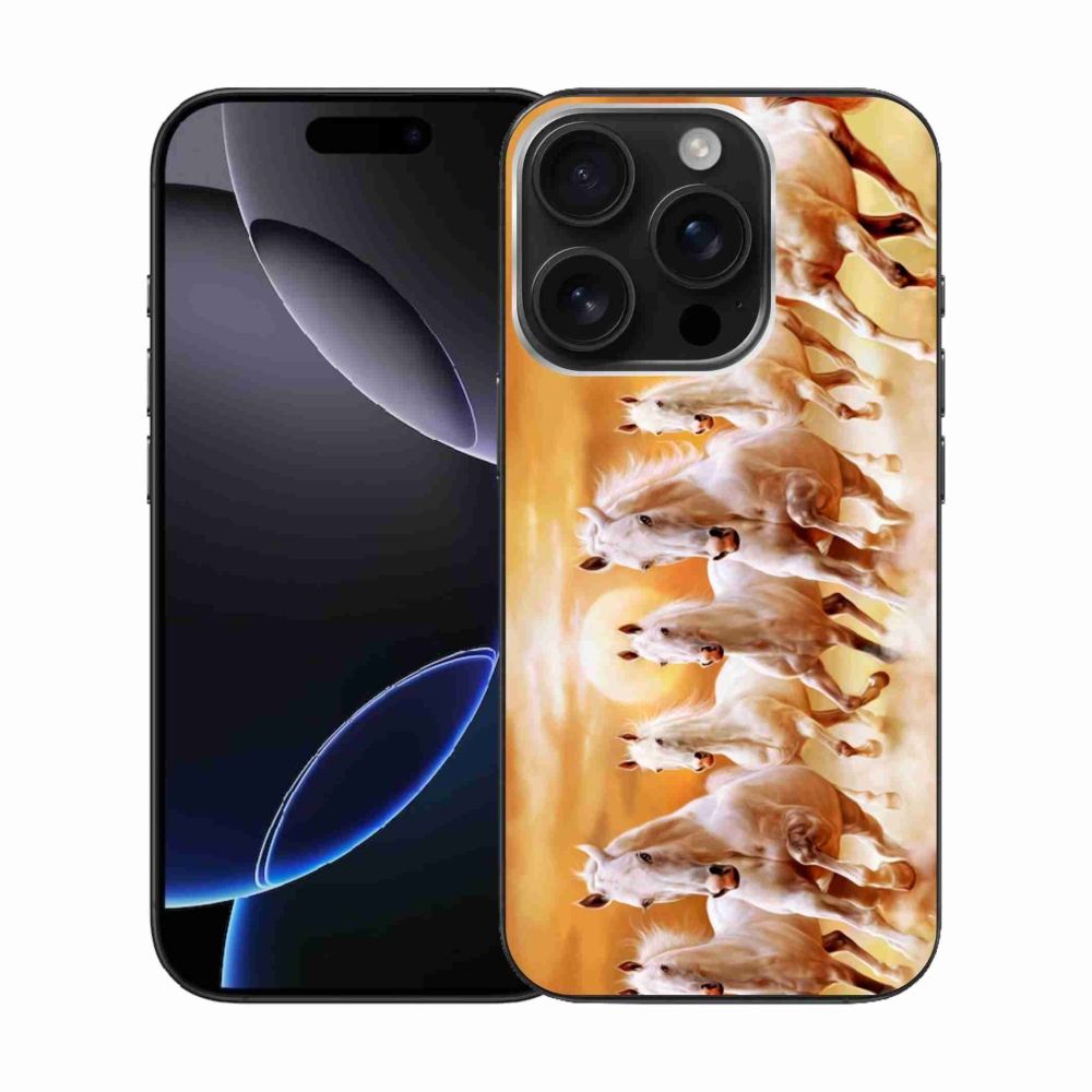 Gélový obal mmCase na iPhone 16 Pro - kone 2