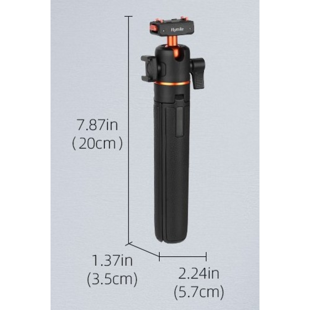 FLYMILE magnetická selfie tyč so statívom pre Insta360 Ace Pro, X5 a X3