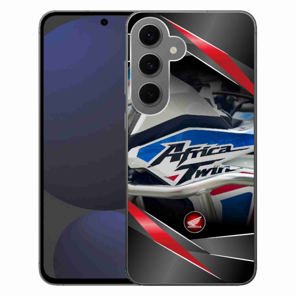 Gélový kryt mmCase na Samsung Galaxy S24 FE - motorka honda