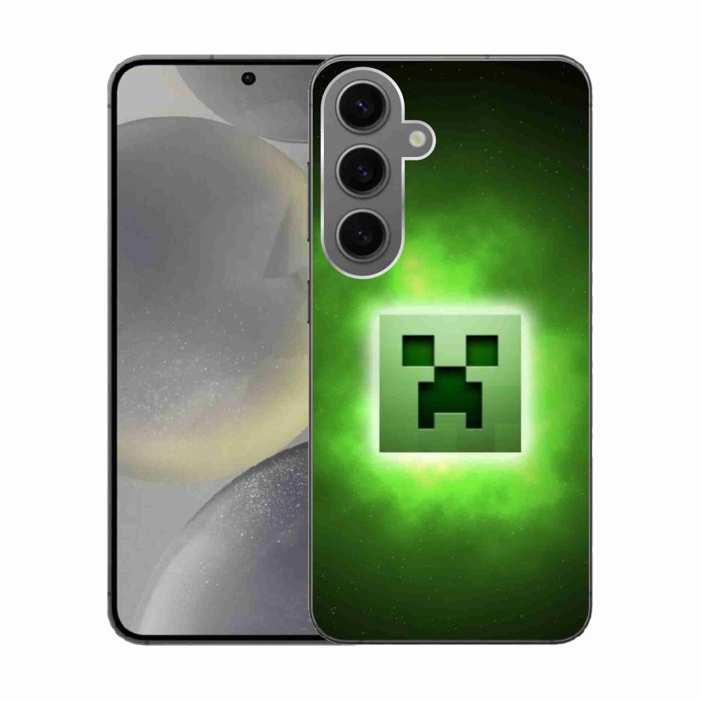 Gélový kryt mmCase na Samsung Galaxy S24 - minecraft