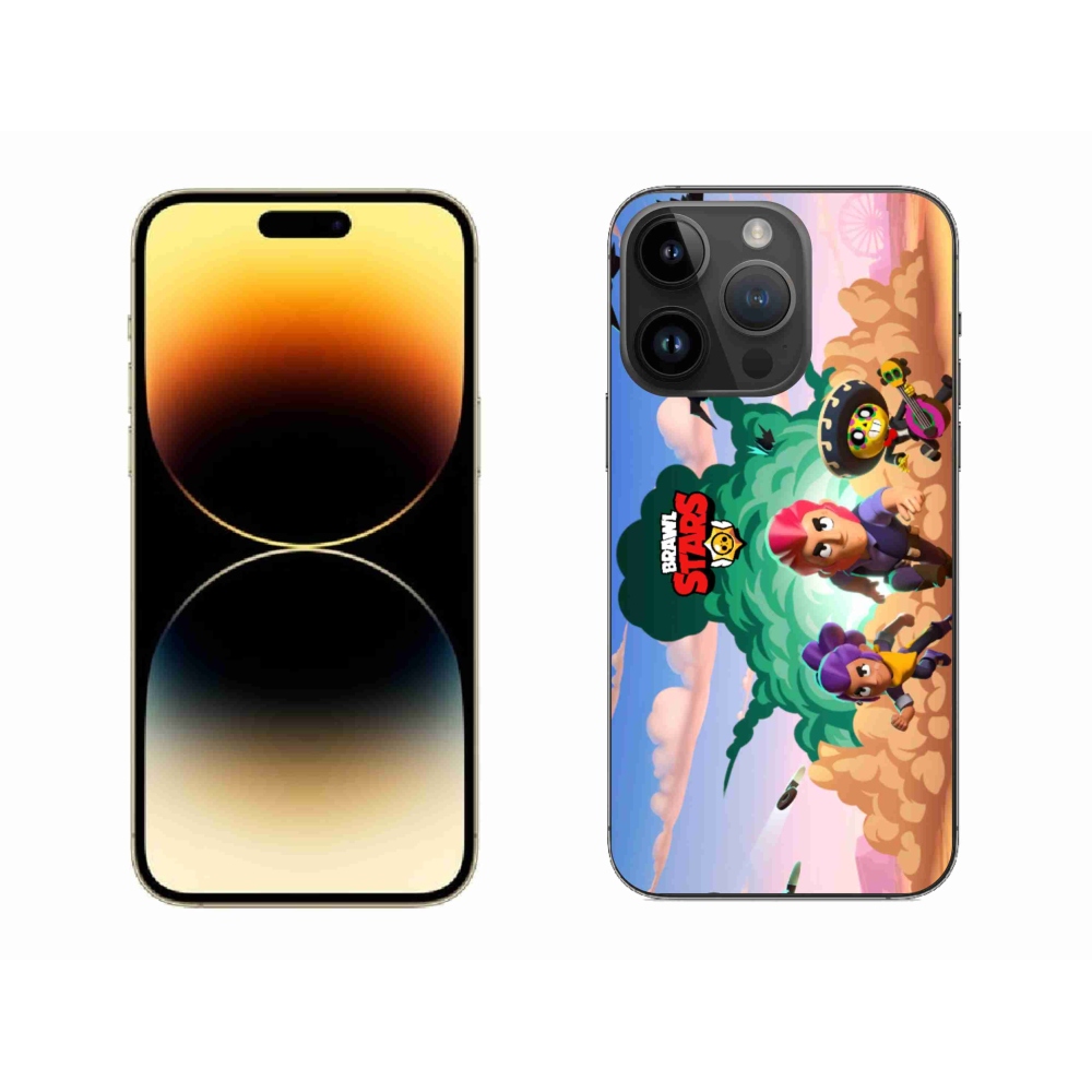 Gélový kryt mmCase na iPhone 14 Pro Max 6.7 - brawl stars