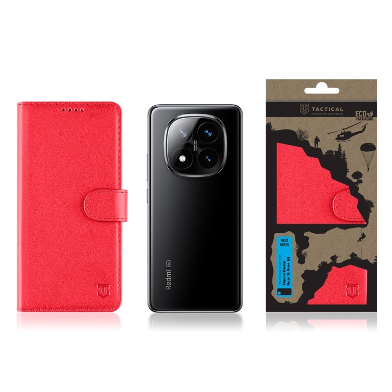 Tactical Field Notes pre Xiaomi Redmi Note 14 Pro+ 5G Red