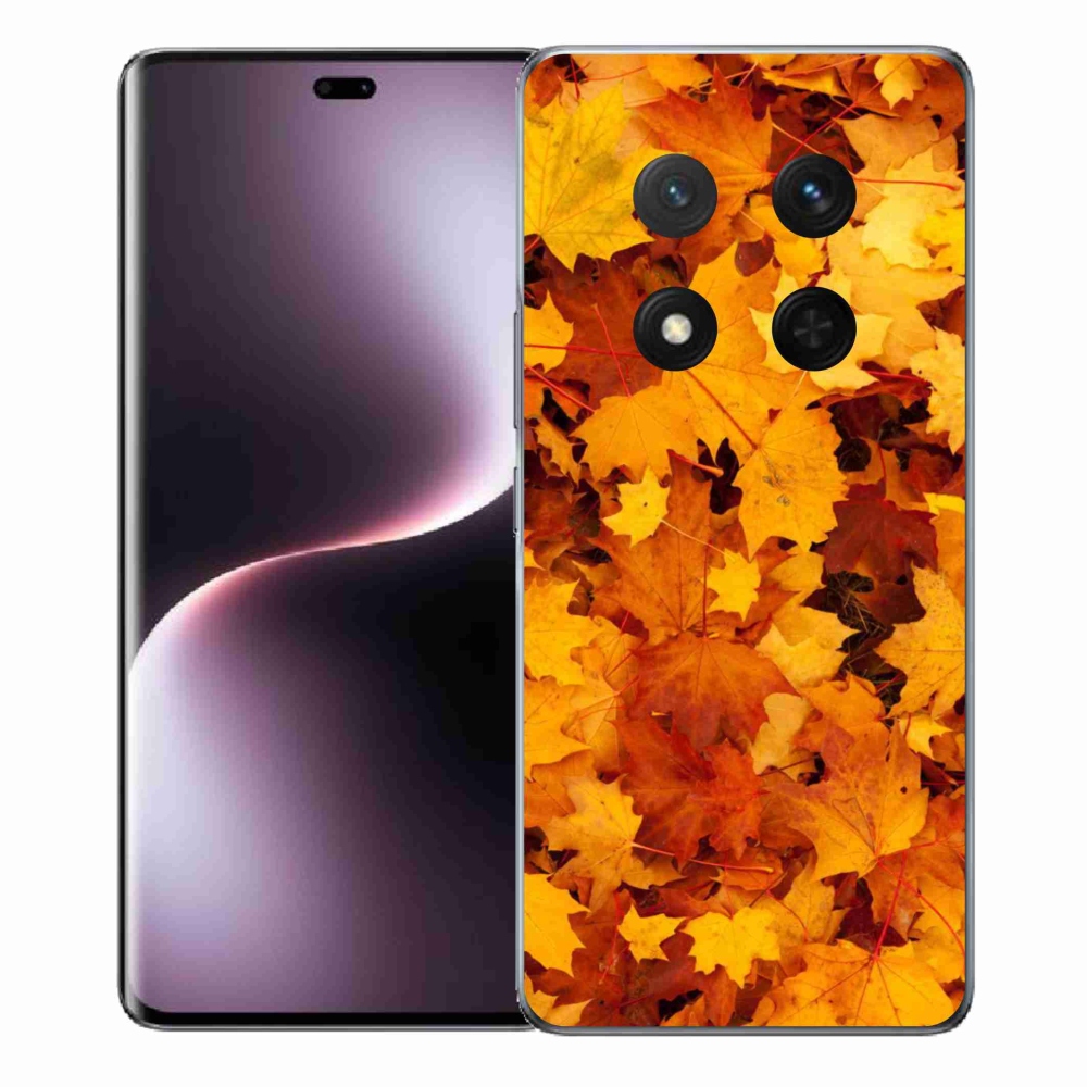 Gélový kryt mmCase na Honor Magic 7 Lite 5G - javorové listy