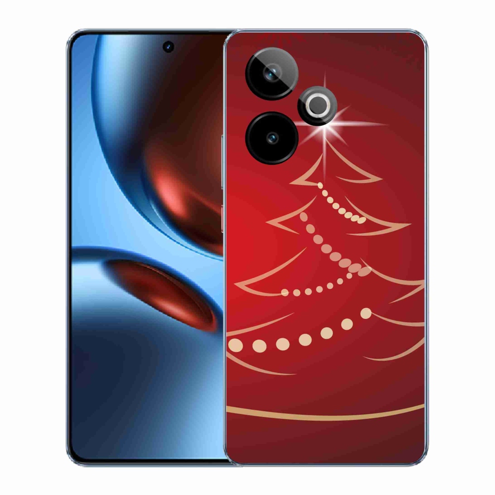 Gélový kryt mmCase na Realme GT 7 5G/GT 7T 5G - kreslený vianočný stromček