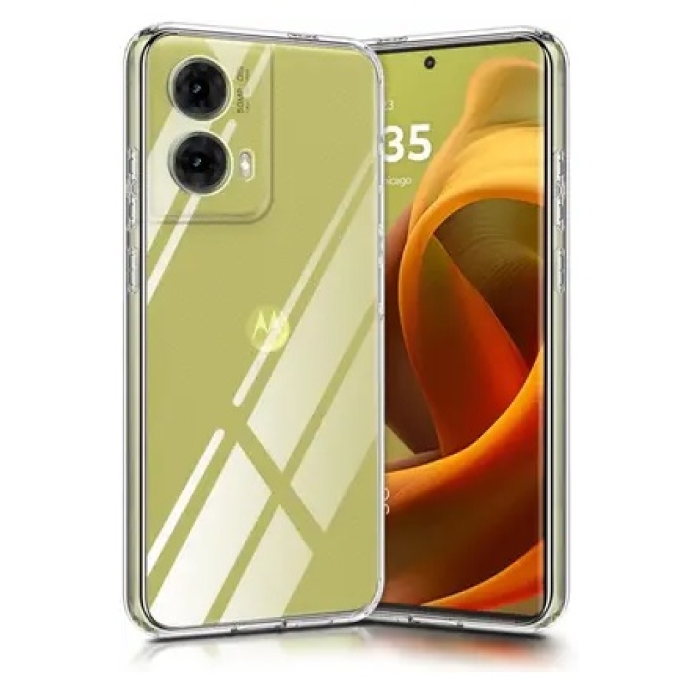 Priehľadný gélový obal na Motorola Moto G85 5G - priehľadný