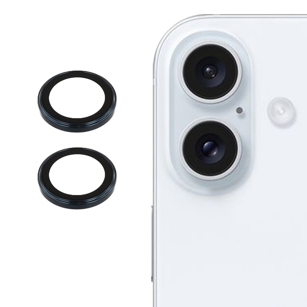 Ultra HD sklo šošovky fotoaparátu na iPhone 17 (samostatné sklá) - tmavomodré