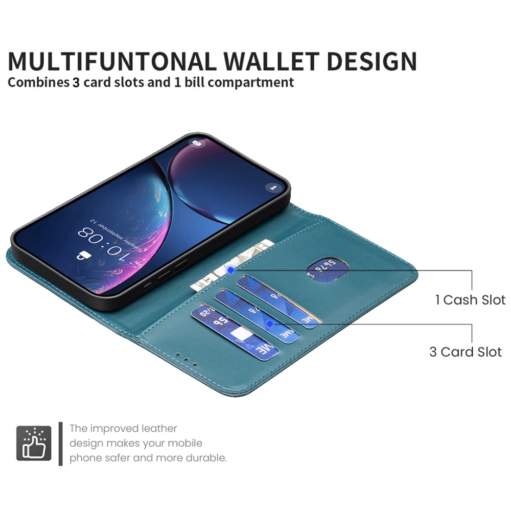 BNF knižkové púzdro na iPhone 17 Pro Max - zelené