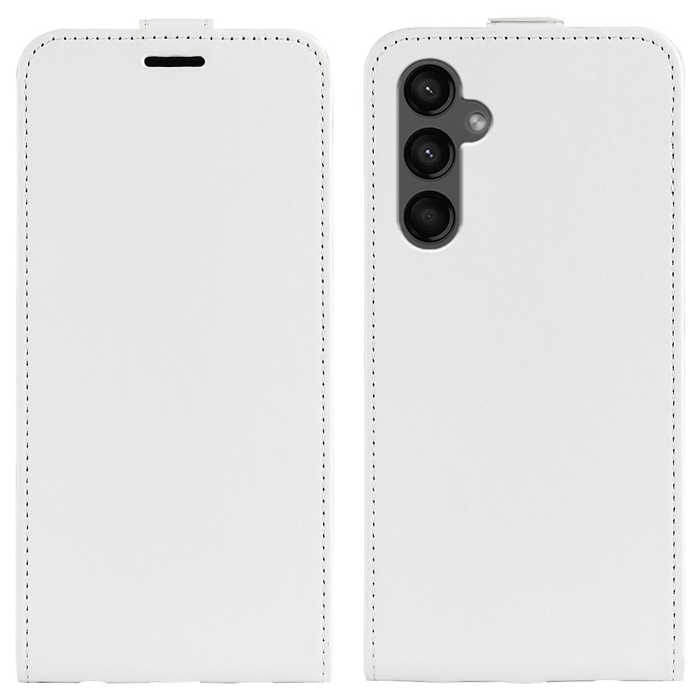 Vertical knižkové púzdro na Samsung Galaxy A15 4G/5G - biele