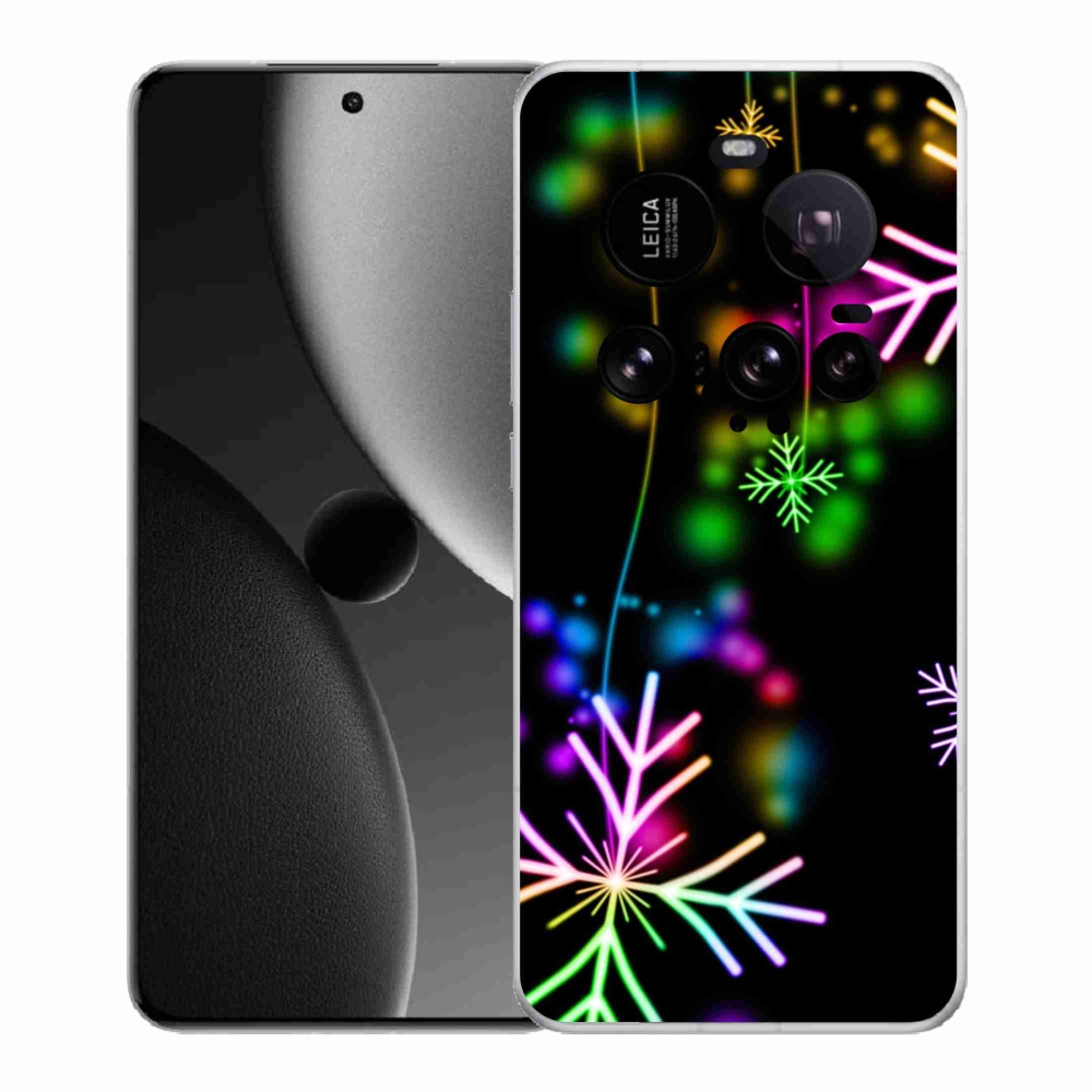 Gélový kryt mmCase na Xiaomi 15 Ultra - farebné vločky