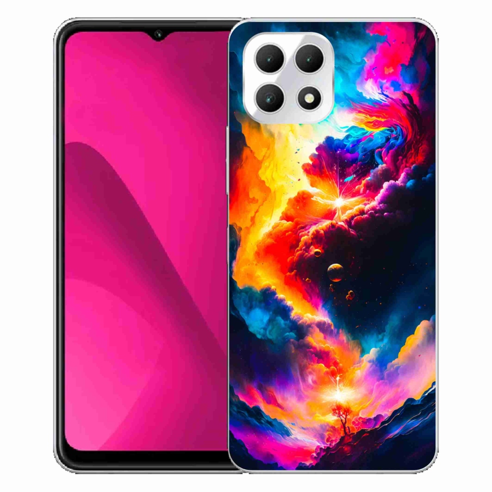 Gélový kryt mmCase na T-Mobile T Phone 2 - abstraktný motív
