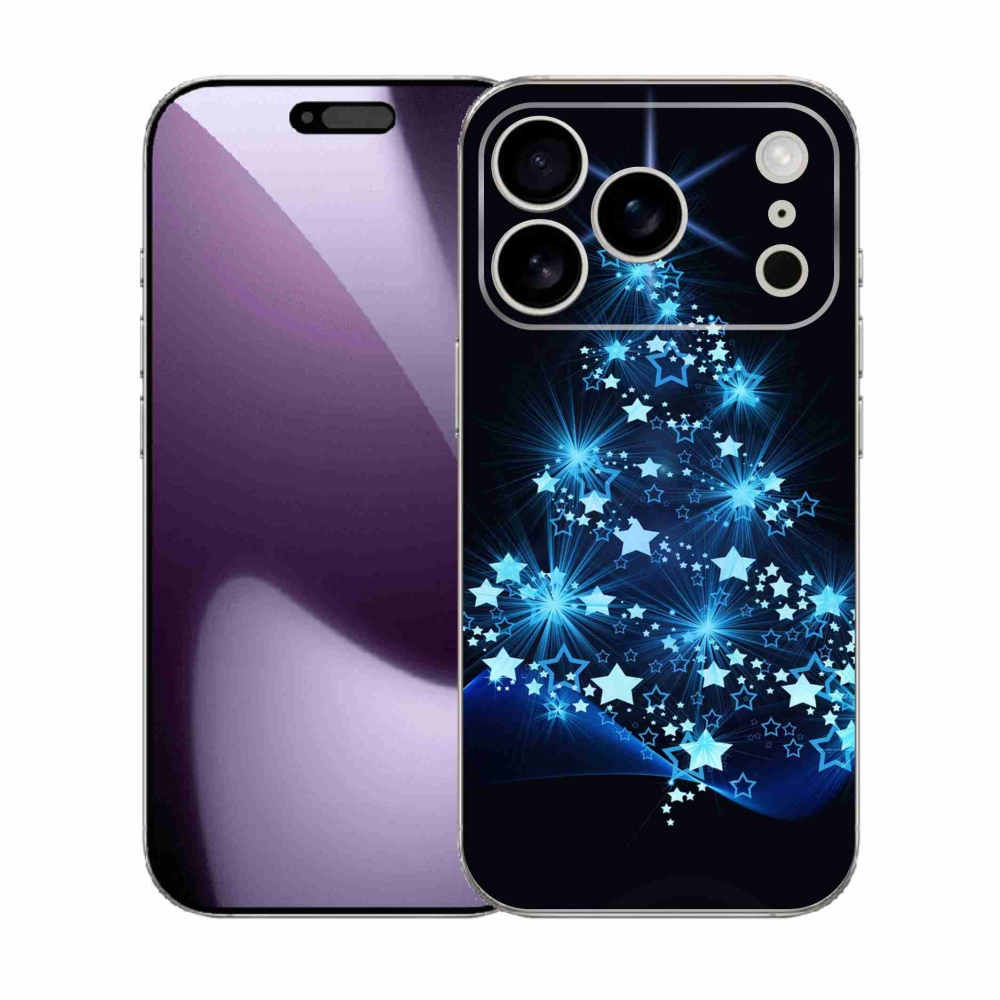 Gélový kryt mmCase na iPhone 17 Pro - vianočný stromček