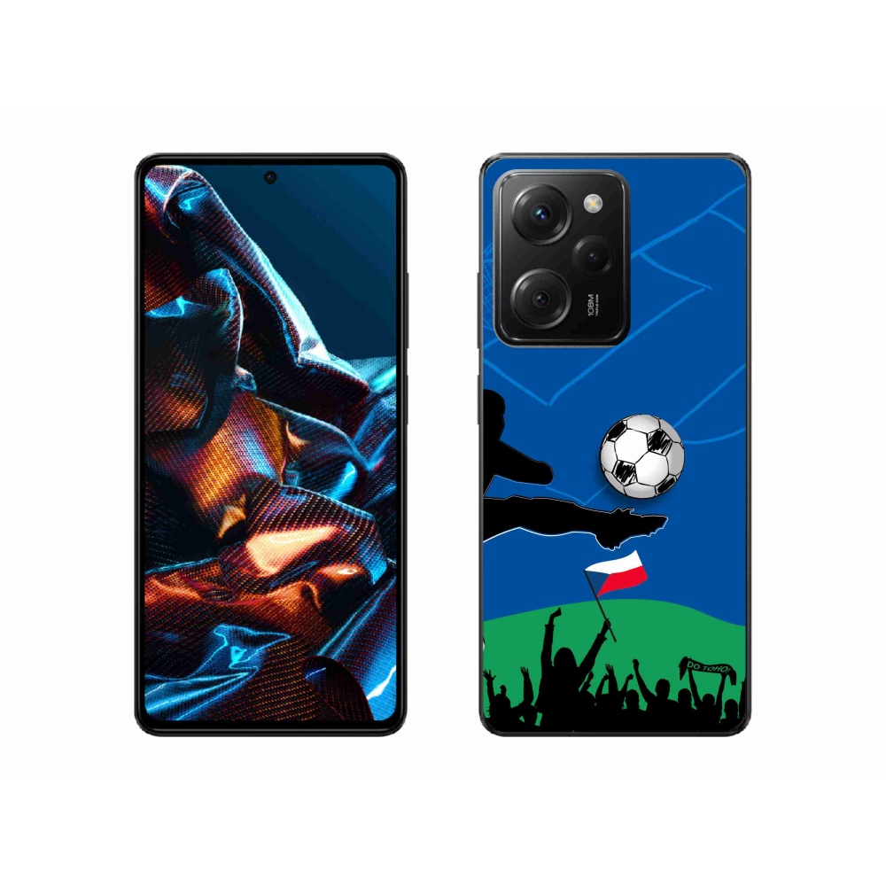 Gélový kryt mmCase na Xiaomi Poco X5 Pro 5G - fanúšikovia futbalu