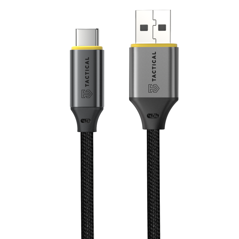 Tactical Fast Rope Aramid 2.0 Cable USB-A/USB-C 2m