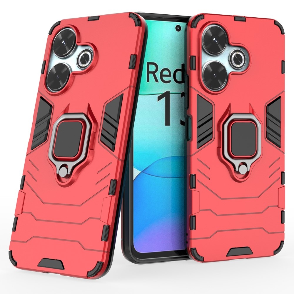 Guardy odolný kryt na Xiaomi Redmi 13 4G/Poco M6 4G - červený