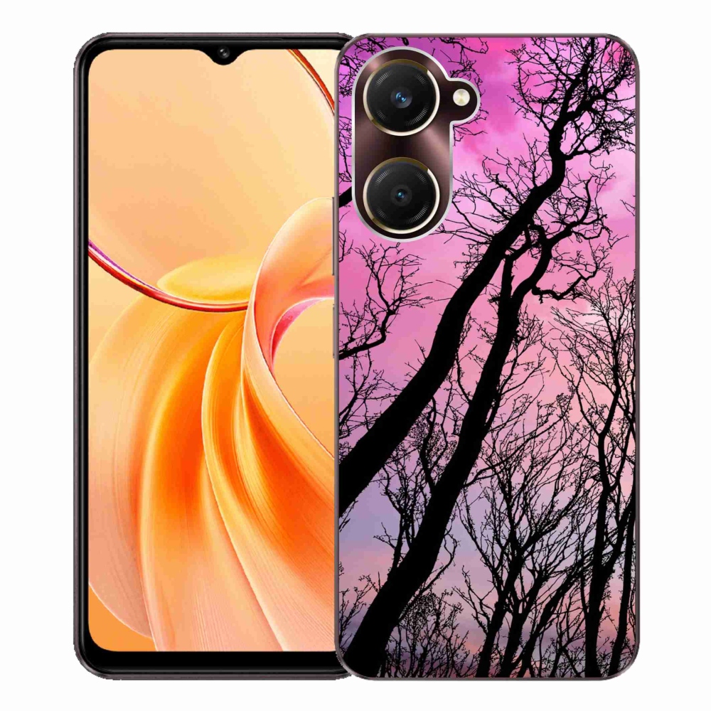 Gélový kryt mmCase na Vivo Y28s 5G - opadané stromy