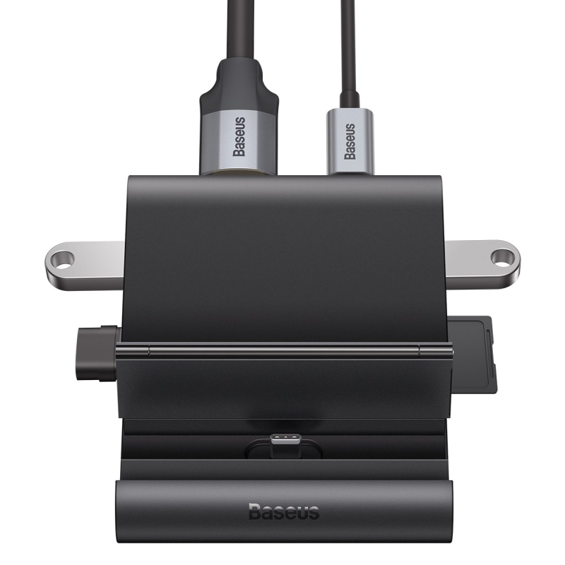 Baseus WKMD000001 Mate Docking USB-C Mobilný telefón Intelligent HUB Docking Station Pro Black