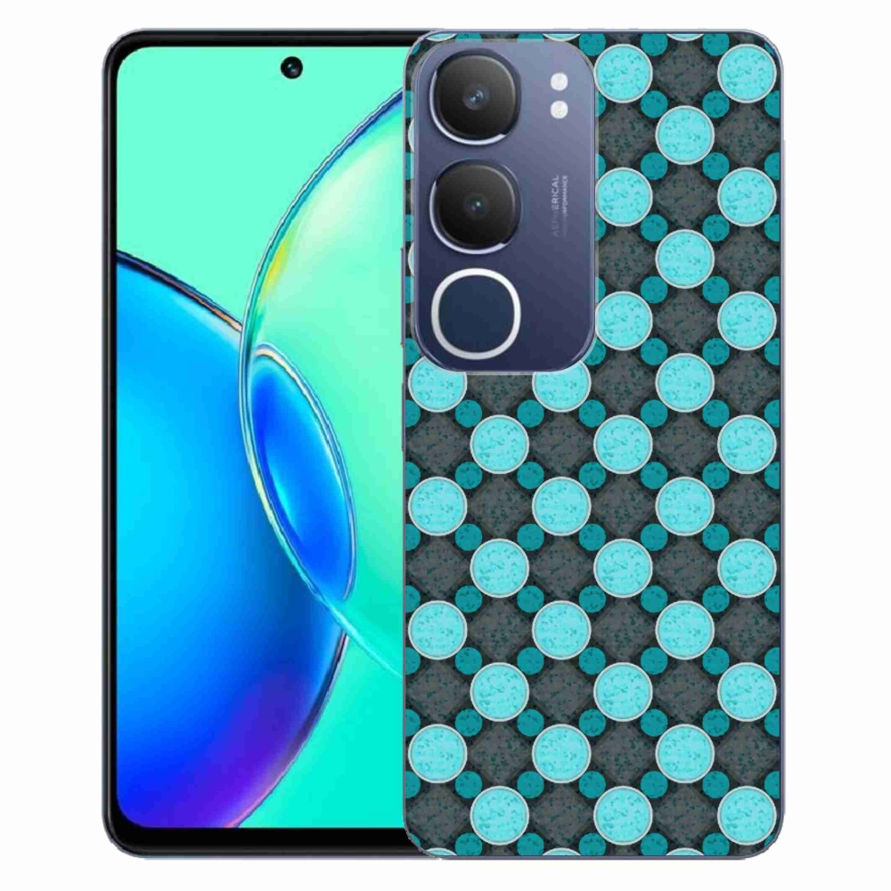 Gélový kryt mmCase na Vivo Y19s - abstraktný motív 14