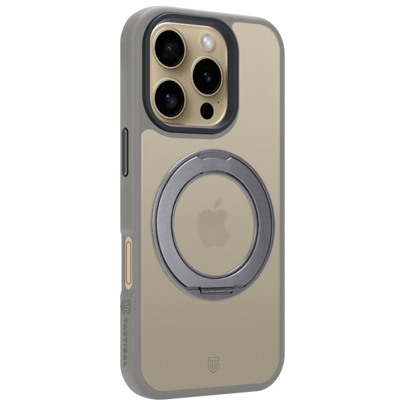 Tactical MagForce Hyperstand – puzdro pre Apple iPhone 16 Pro, svetlošedé