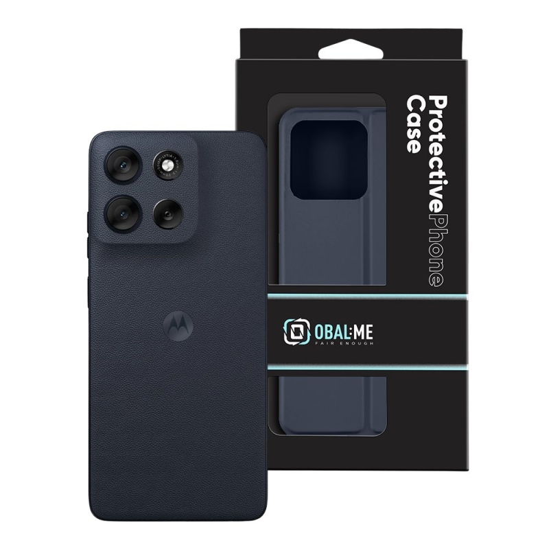 BALENIE:ME SmoothTouch Case pre Motorola G56 Dark Blue