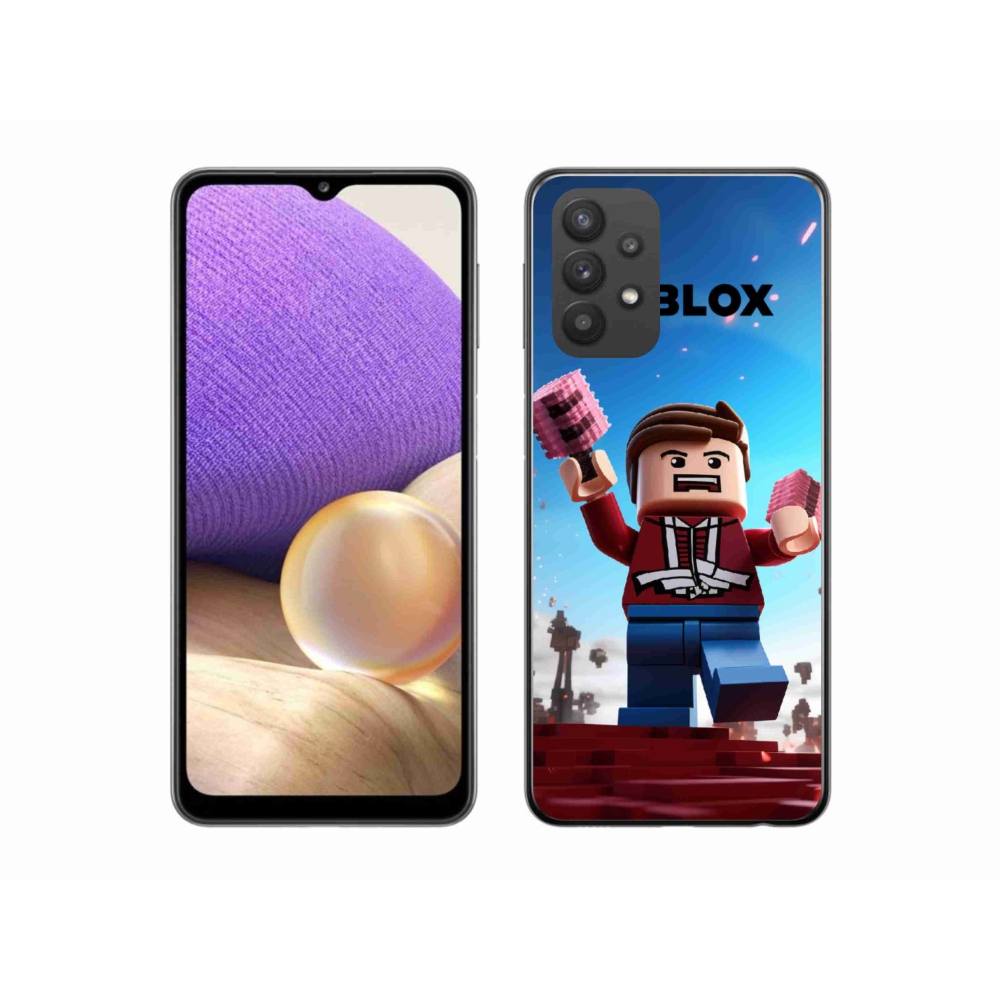 Gélový kryt mmCase na Samsung Galaxy A32 5G - roblox 2