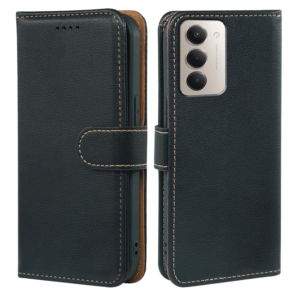 Clasp knižkové púzdro na Xiaomi Redmi 15 5G - čierne
