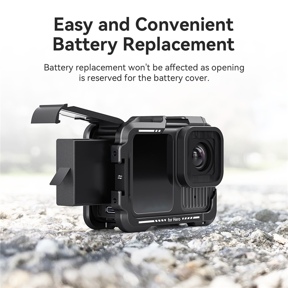 Kovový ochranný rám AMAGISN pre GoPro Hero 13/12/11/10/9