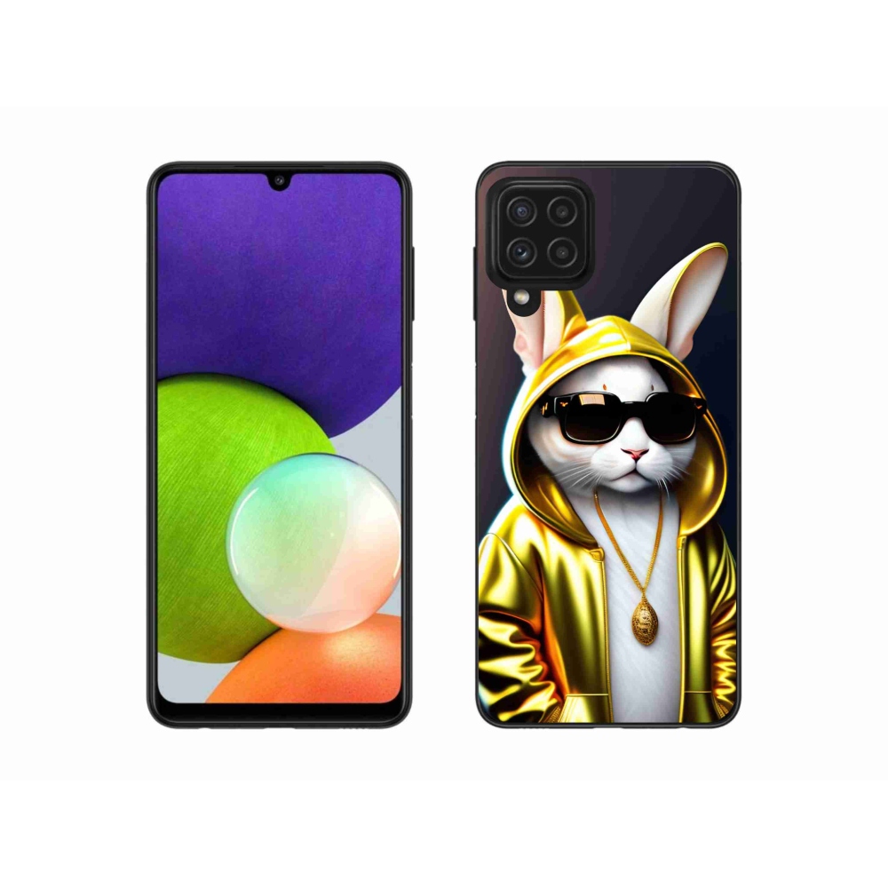 Gélový kryt mmCase na Samsung Galaxy A22 4G - mačka boss